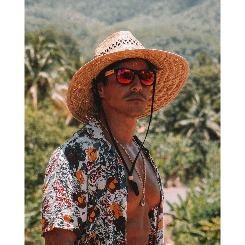 Panama Jack Safari Excursion Hat (Solid Navy, Large)