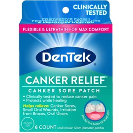 Canker Cover Patches, 6 Count Per Box by DenTek Oral Care
