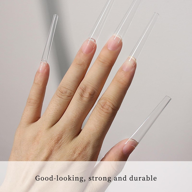 Pack of 240 Tips for Gel Nails, Nail Tips, Tips