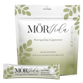 Mörvida Daily Supplement - Moringa Oleifera from The Himalayas - High in Vitamin C, Calcium & Protein -Rich in Minerals, Protein & More - 30 Sachets