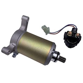Hity Motor Starter & Relay Solenoid for Yamaha Warrior 350 YFM350 1987-2004 Moto-4 350 YFM350 1987-1995 Kodiak 400 YFM400 1993-1998 Terra PRO 350 YFP350U 1988 Big Bear 350 YFM350U 2X4 1996-1999 ATV