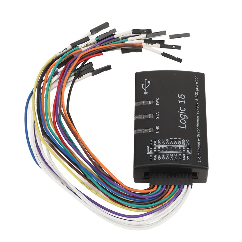 Logic Analyzer USB 16 Channel 100M Maximum Sampling Rate with