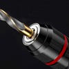 Flylin Keyless Hand Drill Chuck, Hex Shank Drill Chuck Adapter