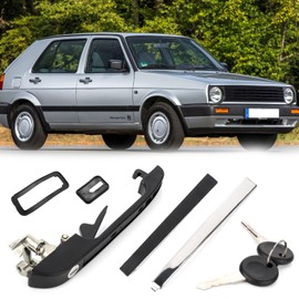 TTCR-II Compatible with Door Handle VW Golf Jetta Rabbit Scirocco Exterior Door Handle Front Right 191837206A Door Handle Right Front Door Handle Trim (Front Passenger Side)