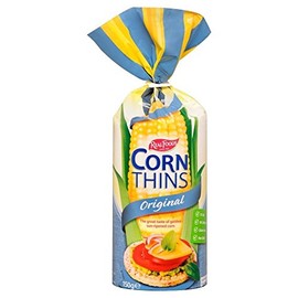 (2 Pack) - Realfoods - Corn Thins Original | 150g | 2 PACK BUNDLE