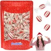 Peppermint Hard Candy Balls Rounds, Individually Wrapped (160 Count (2