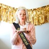Casoty 90th Birthday Sash and Tiara for Women, 90th Birthday