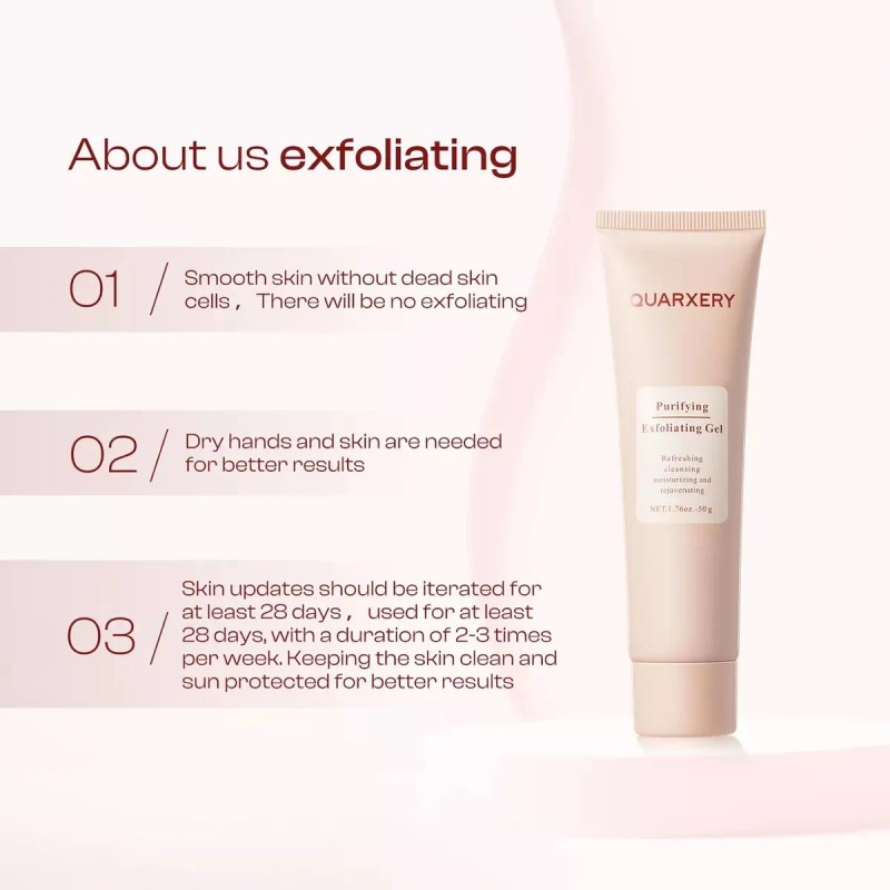 Gel Exfoliante Purificador Quarxery: Gel Exfoliante