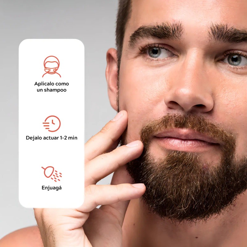 Just For Men Shampoo Control Gx Barba Cubre Progresivo Canas