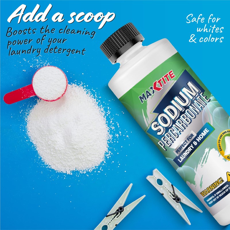 MAXTITE Sodium Percarbonate (10 lbs) - 100% Pure - Solid