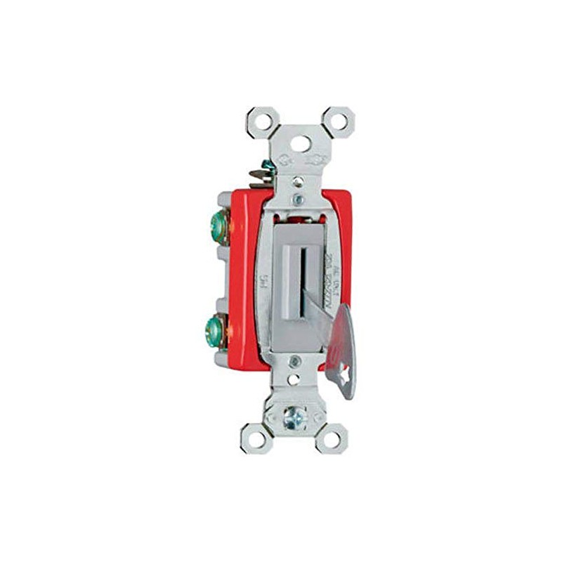 PASS & SEYMOUR PS20AC1L 20A Gry SP Keyed Switch