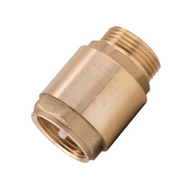 WITTKOWARE 006 020 000 | G 3/4 F - G 3/4 M Brass Check Valve, IG/AG, DN20 (¾ Inch, Approx. 20 mm)