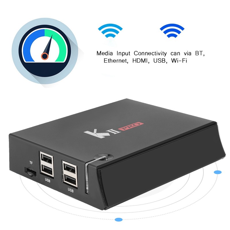 KII PRO TV BOX S905D 2GB 16GB S912 4K DVB