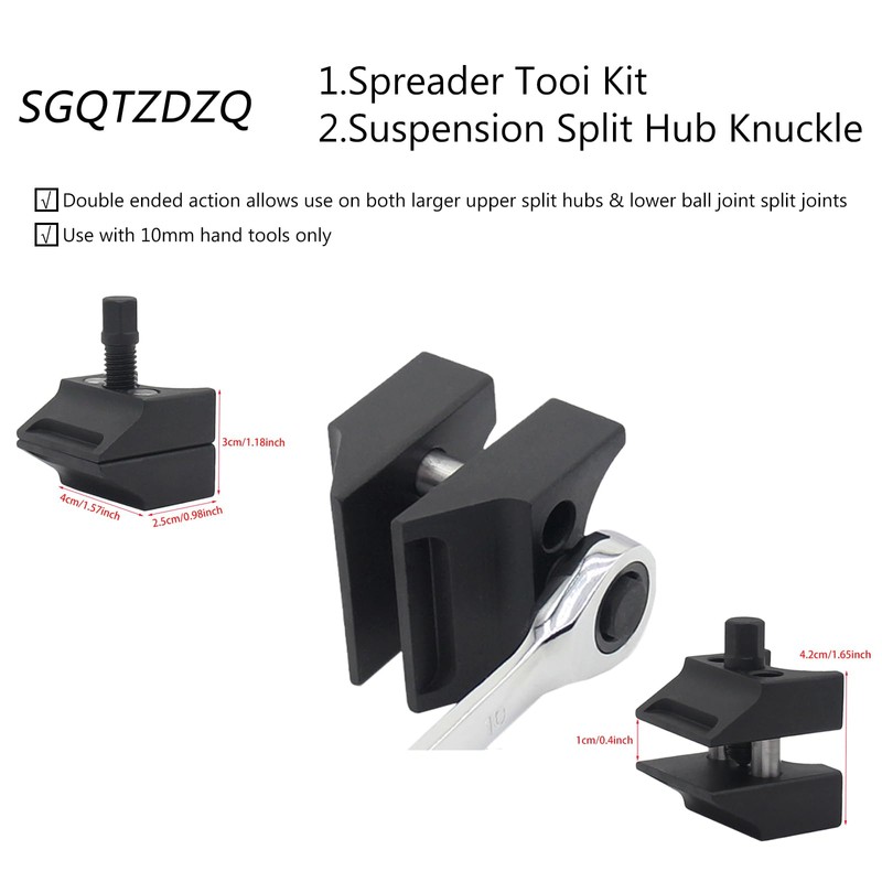 SGQTZDZQ Car Suspension Split Hub Steering Knuckle Spreader, Strut Spreader
