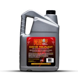 Motion Plus Engine Treatment – Heavy Duty Metal Treatment & Super Lubricant for Gasoline & Diesel Engines, Reduces Friction, Heat & Wear, Increase Horsepower, Engine Performance & Longevity – 1 Gallon