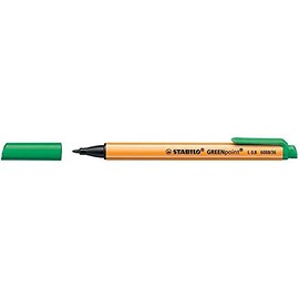 Stabilo Greenpoint® Fibre-Tip Pen Bullet Tip Line Width Approx. 0.8 mm Green