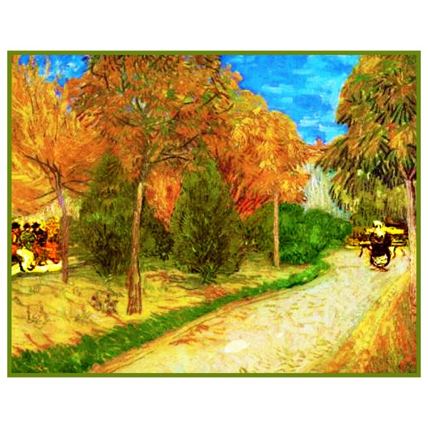 Orenco Originals The Footpath Park in Arles by Van Gogh