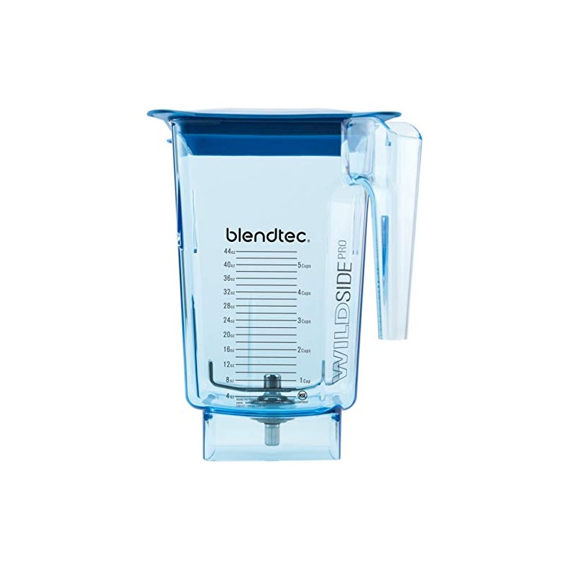 Blendtec 40-645-01 Blue WildSide+ Jar with Hard lid, Blue