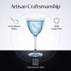 Fioance 5oz Nick & Nora Cocktail Glasses Ocean