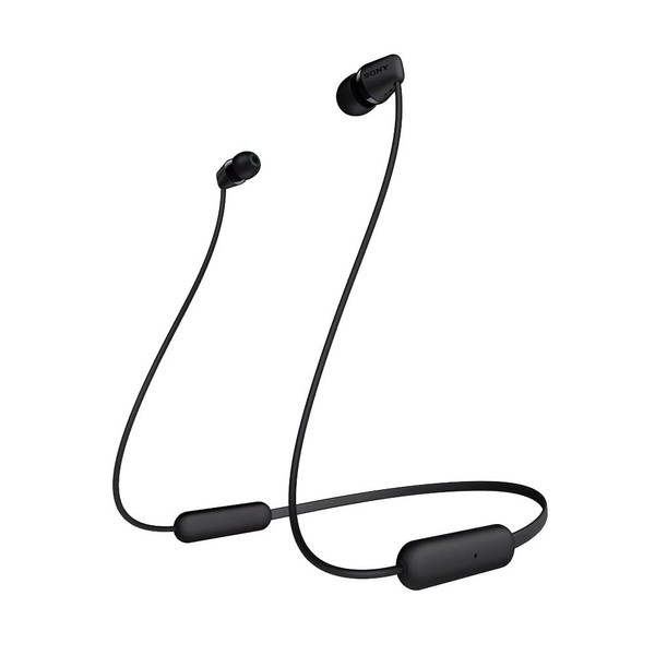 Sony WI-C200 Wireless In-Ear Headset/Headphone with Mic Callable Black (WIC200/B)