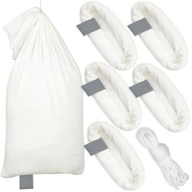 Venbytech for 6 Pack Elk Game Bags Hunting Meat Bags Breathable Rolled Heavy Duty Quarter Bags