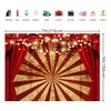 WOLADA Circus Backdrop Carnival Party Photo Backdrop 7x5FT 12578