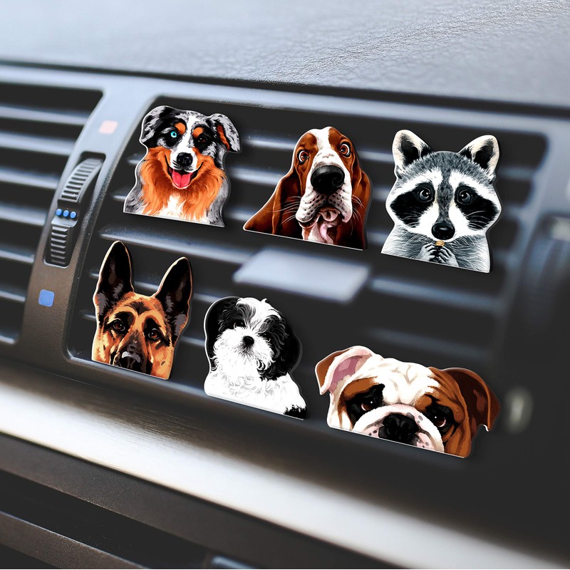 WIRESTER Car Air Vent Clip, Decorative Accessories, Interior Decoration for