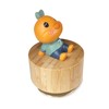 falado Mini Wooden Animal Rotary Music Box with Cute Chick