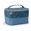 Conair Travel Makeup Bag, Large Toiletry and Cosmetic Bag, Blue