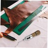 jojofuny 1 Set Leather Awl Kit Manual Leather Tools for