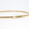 Women Slim Metal Chain Skinny Belt Elastic Metal Waist Chain