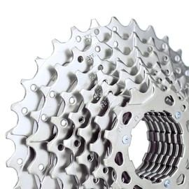 VG Sports 8/9/10/11 Speed Cassette,11-25T 11-28T 11-32T 11-36T Cassette, Bike Freewheel Fit for Road Bike Compatible with Shimano/Sram