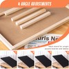 Tektalk Foldable Jigsaw Puzzle Board with 4 Angle Adjustable Bracket/Stand,