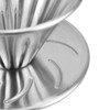 MERMOO YILAN Pour Over Coffee Dripper Stainless Steel Metal Reusable