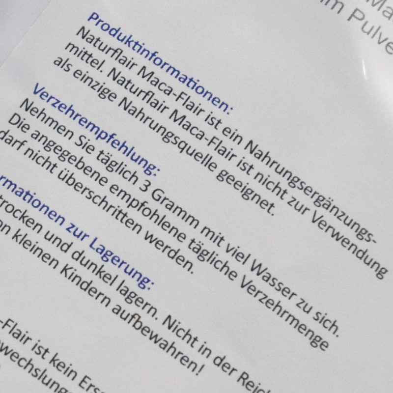 Natur Flair Red Maca Extract Powder - 100% Pure Maca