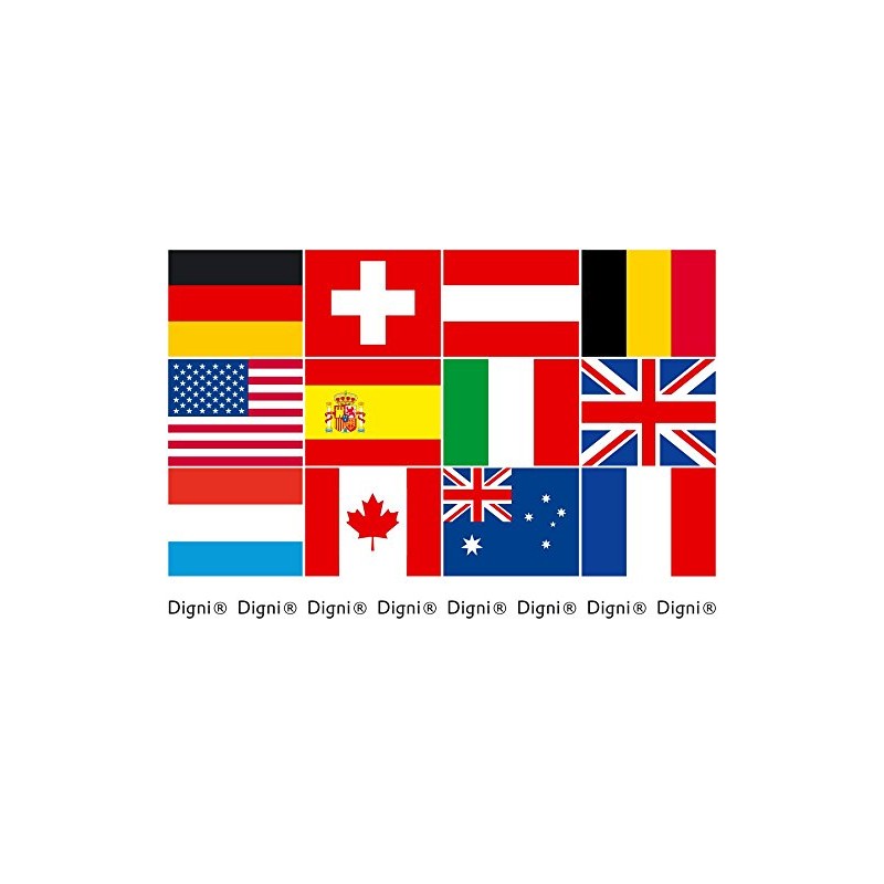 Flaggenfritze Prussia Table Flag + Free Sticker