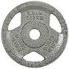 HulkFit 1-inch Iron Plate for Strength Training, Weightlifting and Crossfit,