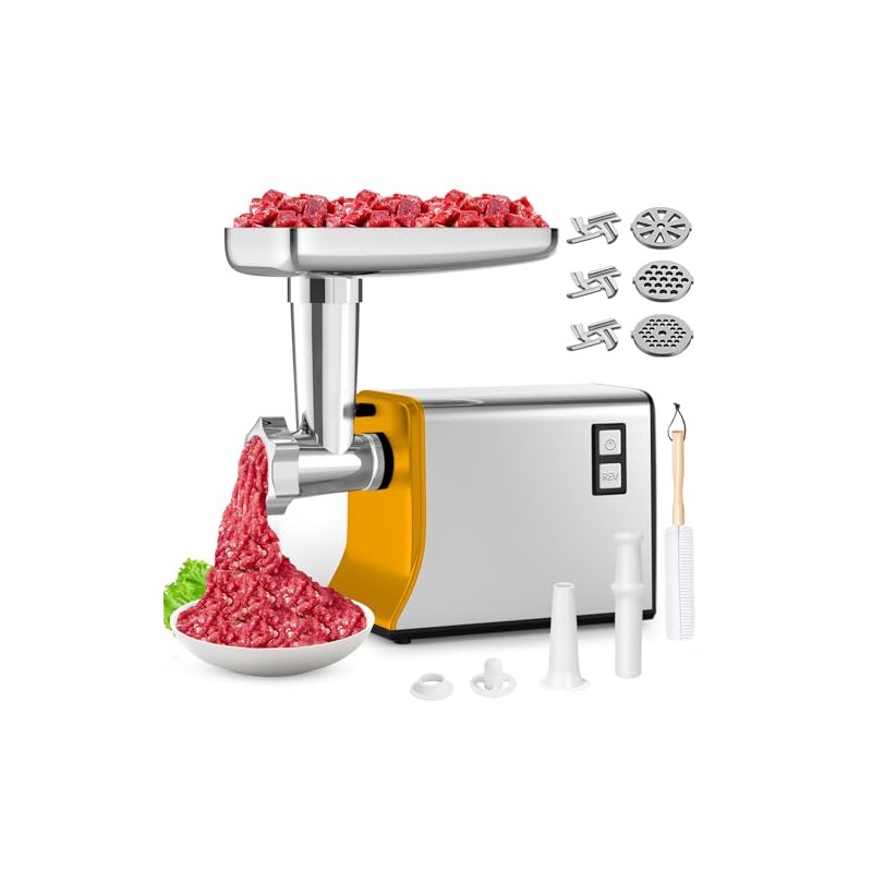 Electric Meat Grinder: [3000W Superior Motor] Meat Grinder with 6