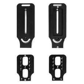 QWORK® Camera Vertical Universal L Bracket, L-Mount Camera Mount, for 1/4 Interface Tripod, Stabiliser etc