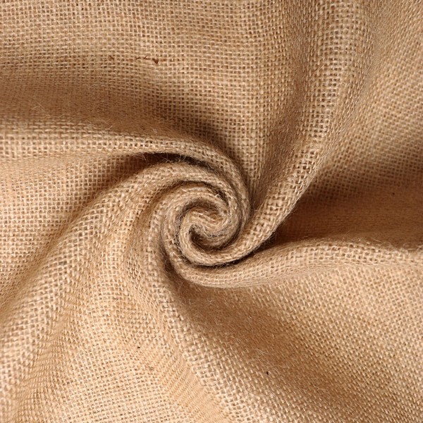 Tepo Burlap Fabric 25" x 15 Feet – Natural Jute