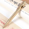 SZHOWORLD Creative Solid Brass Bolt Action Pen with Tungsten Steel