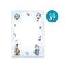 12 Mini Notepads Knight Dragon Party Bags for Children's Birthday