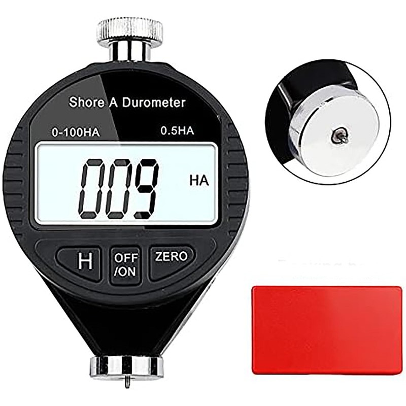 OBEST Digital Hardness Tester, A Type, Rubber Tire Hardness, Rubber,