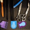 6 Piezas Tiza Cabello Lavable Temporal para Oscuro, 6 Colores
