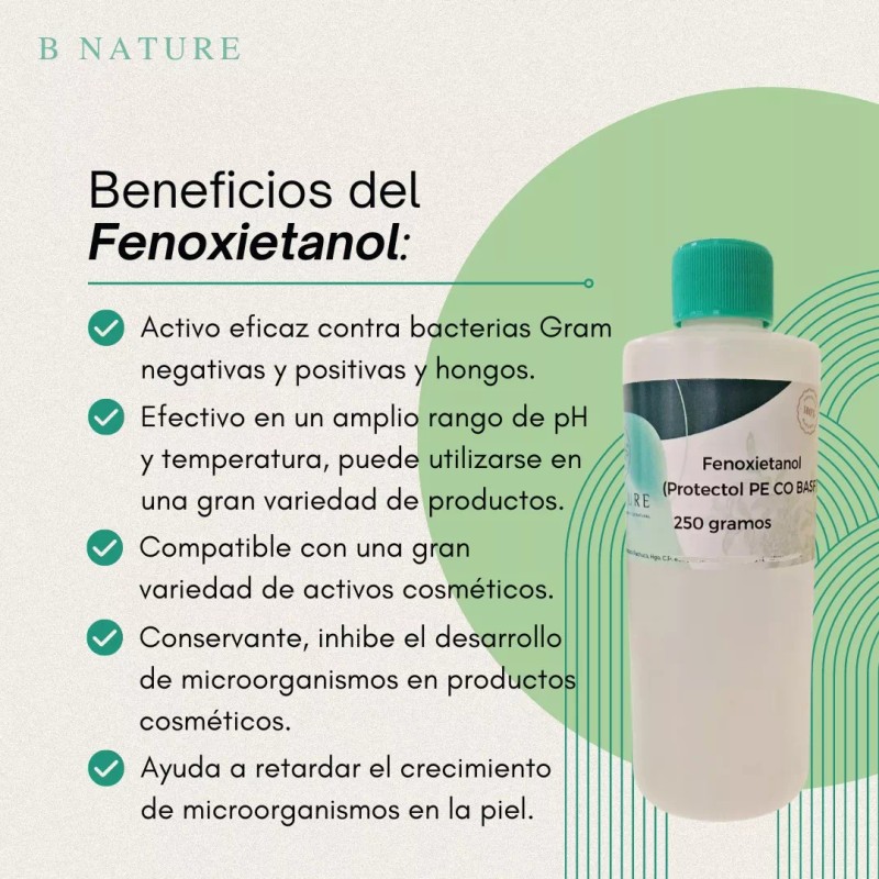 B Nature Fenoxietanol Conservador Cosmetico Bnature Basf 250 Gramos