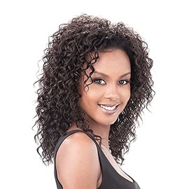 It's a Wig! FAME (1B Off Black) Synthetic Hair Half Wig