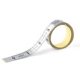 WIN TAPE Workbench Ruler Adhesive Backed Tape Measure 60inch 152cm (Left to Right - Inch)
