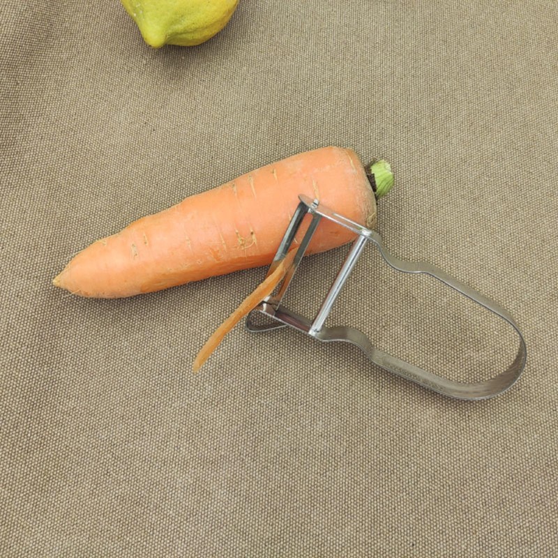 2X Stainless Steel Peeler French Potato Peeler Vegetable Peeler Fruit