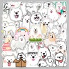 ZELAITE Funny Cat Sticker Set, 50 Pieces Cute Cat Stickers,