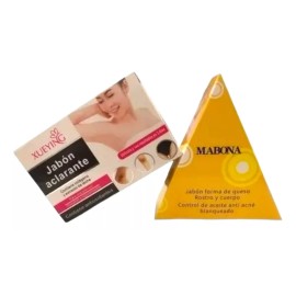Movasa Jabón En Forma De Queso Anti Acné + Jabón Aclarante Axilas